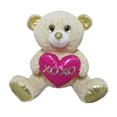 thumbnail image 1 of WAY TO CELEBRATE LARGE CREAM BEAR WITH HEART PLUSH, 15INCH, 1 of 3