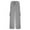 Grey, variant on Female Women Pants Casual Teacher Pants with Pockets for Women Women's High Waist Drawstring Wide Leg Overalls Fashion Casual Loose Jogging Belt Pocket S