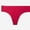 Wine, variant on WAVSUF Women's Thong Briefs Seamless Lightweight Low Waist Daily Cotton Bikini Green XL