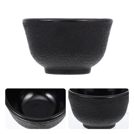 OATIPHO Kung Fu Tea Tools Tea Cup Iron Black 1Pcs Back to School