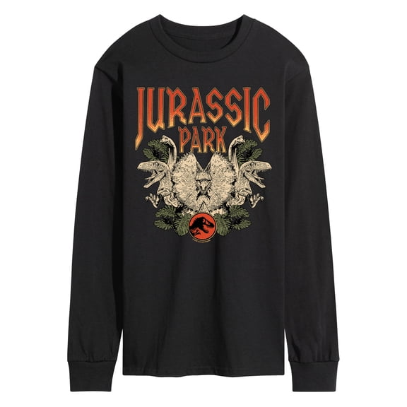 Jurassic World - Jurassic Park Dino Group - Men's Long Sleeve Graphic T-Shirt