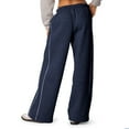 thumbnail image 6 of ABATAB Sweatpants for Women Baggy Loose Lounge Running Pants Casual Wide Leg Workout Exercise Trousers with Pockets, 6 of 6