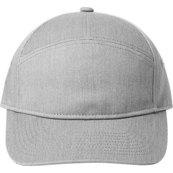 Port Authority C964 7-Panel Cap - Heather Grey