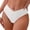 Z3 White, variant on Daznico Bikini Bottom Mid Waisted Swim Bottoms for Women,3XL