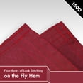 thumbnail image 6 of Solid Burgundy Color Flag 3x5FT 10-Pack Printed 150D Polyester By G128, 6 of 7