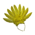 thumbnail image 2 of Tocado de plumas Salvador accesorios para la cabeza diademas para adultos y niños amarillo, 2 of 10