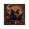 thumbnail image 2 of Halloween Diamond Art Kits for Adults, 12 Inch Diamond Art Canvas, Halloween Crafts for Adults, Pearl Diamond Painting, Spooky Home Halloween Decor, Witches and Black Cat Design,, 2 of 6