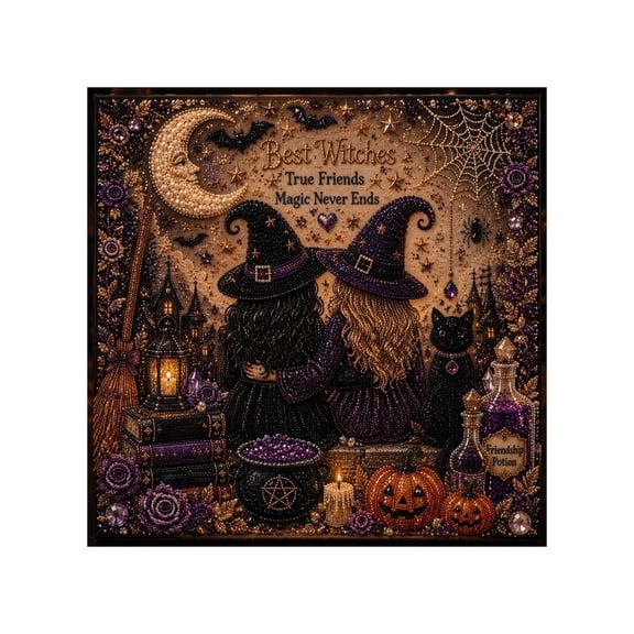 Halloween Ghost Pearl Art DIY Kit,Cute Ghost 3D Diamond Paint Kit | DIY Fall Home Halloween Decor Wall Art,DIY Seasonal Party Gift Suitable for Adult Beginners (D-1PCS)
