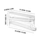 thumbnail image 3 of Baúles de almacenamiento, huevos de varios niveles para refrigerador, organizador de huevos con ruedas automáticas, dispensador de huevos que ahorra espacio, 30 huevos, estante para huevos de refriger, 3 of 9