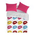 thumbnail image 1 of Gouchee Home Lips Cotton Duvet Cover Set, 1 of 2