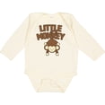 thumbnail image 3 of Inktastic Little Monkey Boys or Girls Long Sleeve Baby Bodysuit, 3 of 5