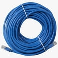 thumbnail image 4 of 50' FT Feet 50Ft 50 Feet CAT6 CAT 6 RJ45 Ethernet Network LAN Patch Cable Cord For connects Computer to printer, router, switch box PS3 PS4 Xbox 360 Xbox One - Blue New, 4 of 4