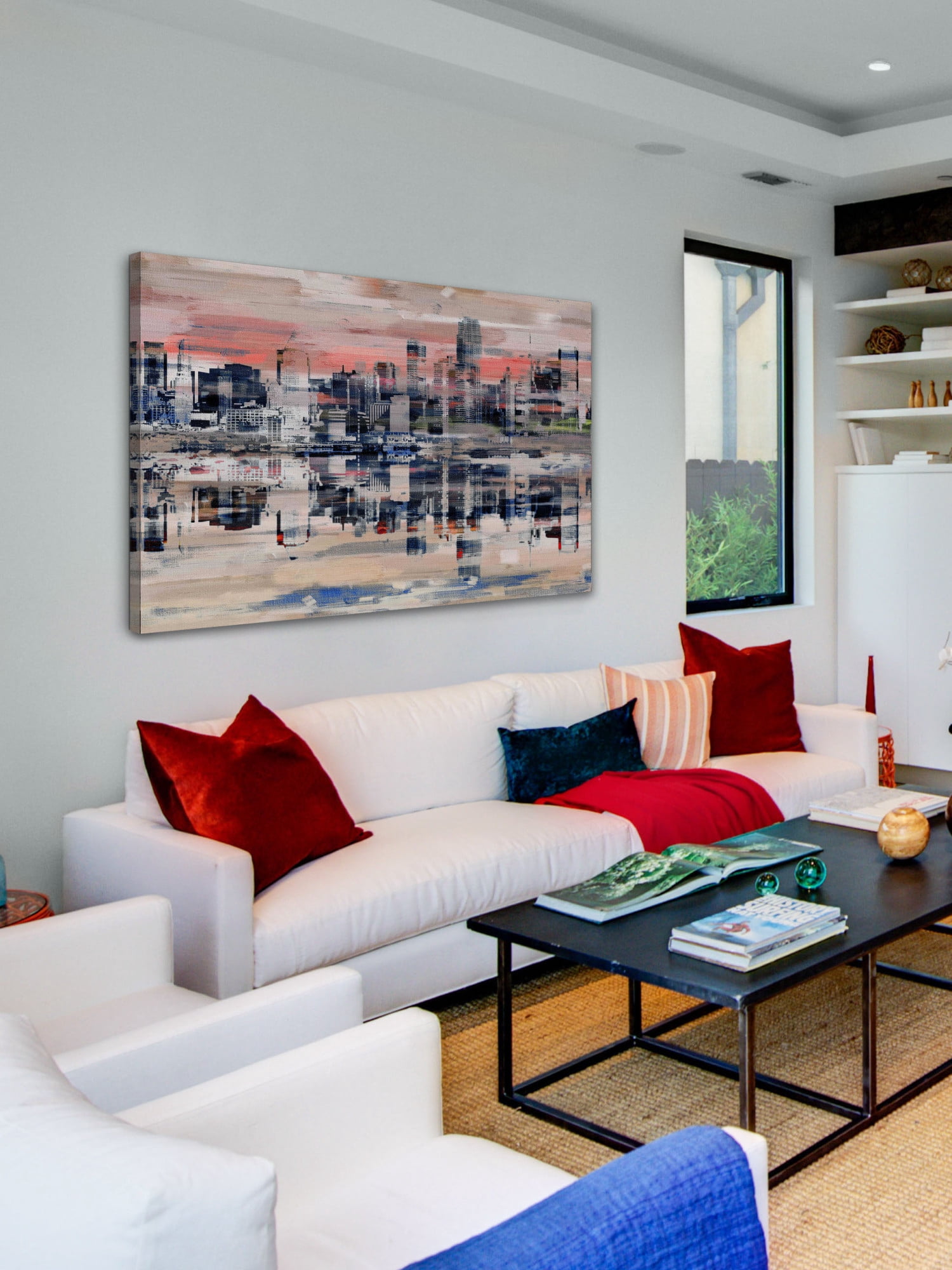 Parvez Taj "NYC Reflection" Print on Canvas