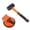 Suction cup combinat, variant on Suction Grip Tool Rubber Hammer for Quick Handling of Flooring Materials in Renovations Projects