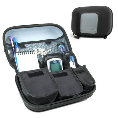 Usa Gear Insulin Travel Case Organizer For Diabetic Supplies Blood Glucose Monitoring Systems Syringes Vials And Lancets Compatible With