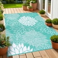 thumbnail image 4 of Ileading Outdoor Rugs for Patios 9'x12' Waterproof Patio Mat Plastic Straw Rug Reversible RV Camping Tent Rug Outside Area Rug for RV, Patios,Deck, Beach,Balcony, Camping, 4 of 13
