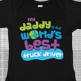 thumbnail image 4 of Inktastic Truck Driver Daddy Boys or Girls Baby Bodysuit, 4 of 5