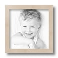 thumbnail image 2 of ArtToFrames 8x8 Inch Clear Stain Picture Frame, This White Wood Poster Frame is Great for Your Art or Photos, Comes with Regular Glass (4113), 2 of 8