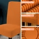 thumbnail image 4 of Kernel de maíz CUBIERTAS DE SILLA SPRITANTE Funda protectora sólida Protector externo Estilo simple Estilo giratorio Instalación para comedor Naranja Speravity HA012477-13, 4 of 7