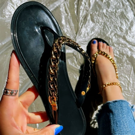 

KKCXFJX slippers for women Summer Sandals For Women Flat Slip On Sandals Roman Shoes Open Toe Casual Sandals Slippers Slippers