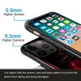 thumbnail image 3 of Compatible with iPhone 13 Mini Case,Pattern Design Hard PC Back Cover Non-Slip Soft TPU Protective Case for iPhone 13 Mini for Women 5.4inch-Spiritual Rose, 3 of 5