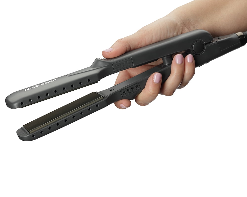 Jose Eber Wet & Dry Flat Iron Straightener, Get Soft Silky Hair, Dual Voltage 110240V, Use on