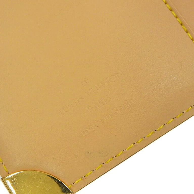 Authenticated Used Louis Vuitton LOUIS VUITTON Monogram Multicolor Agenda PM  Notebook Cover Bronze White R20896 