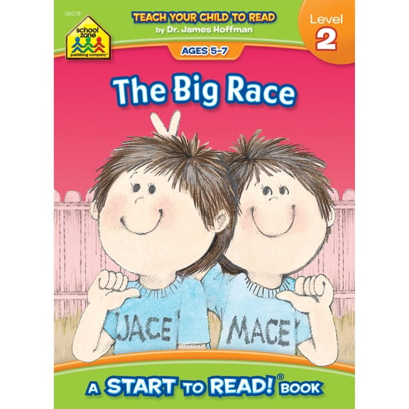 Pre-Owned School Zone the Big Race - A Level 2 Start to Read! Book (Paperback) 088743018X 9780887430183