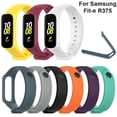 thumbnail image 6 of Loop Wristband Rubber Soft Replacement Watch Band Fit E Silicone Strap Smart Bracelet WHITE, 6 of 8