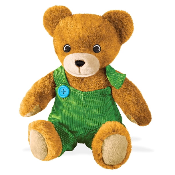 Peluche de peluche YOTTOY, oso de pana, 33 cm
