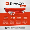 thumbnail image 2 of SPYRA Manual Water Blaster, Outdoor Squirt Gun Pool Game, SpyraLX, Red, 2 of 10