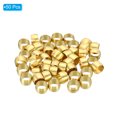 thumbnail image 3 of Tube OD Brass Compression Sleeves Ferrules, Pack Brass Ferrule Fitting Brass Compression Fitting Assortment Kit 5/16 Inch 50, 3 of 6