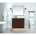 thumbnail image 6 of Elegant Lighting VF90242EX-BS Grant 42" Free Standing Single Basin Vanity Set - Expresso, 6 of 8