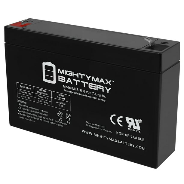 6V 7Ah SLA Remplacement Battery pour Dual-Lite 12561