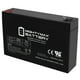 6V 7Ah SLA Remplacement Battery pour Dual-Lite 12561 – image 1 sur 6