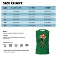 thumbnail image 6 of Invader Zim Men's Tank Top Lightweight Summer Sleeveless Tee Shirt Muscle Tank Tops Workout T-Shirts Casual Athletic Undershirts, 6 of 7