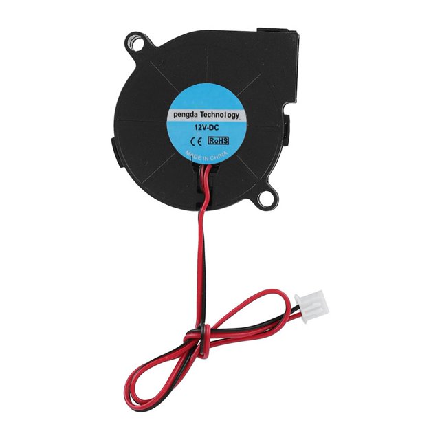 Ventilador turbo 5015 CC de 50 x 50 x 15 mm para impresora 3D, accesorios de bricolaje (12 V)