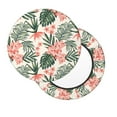 thumbnail image 7 of Uemuo Lilies Flowers Pattern Round Bar Stool Seat Covers Washable Stool Cushion Slipcover Elastic Bar Chair Covers-12 inch, 7 of 7