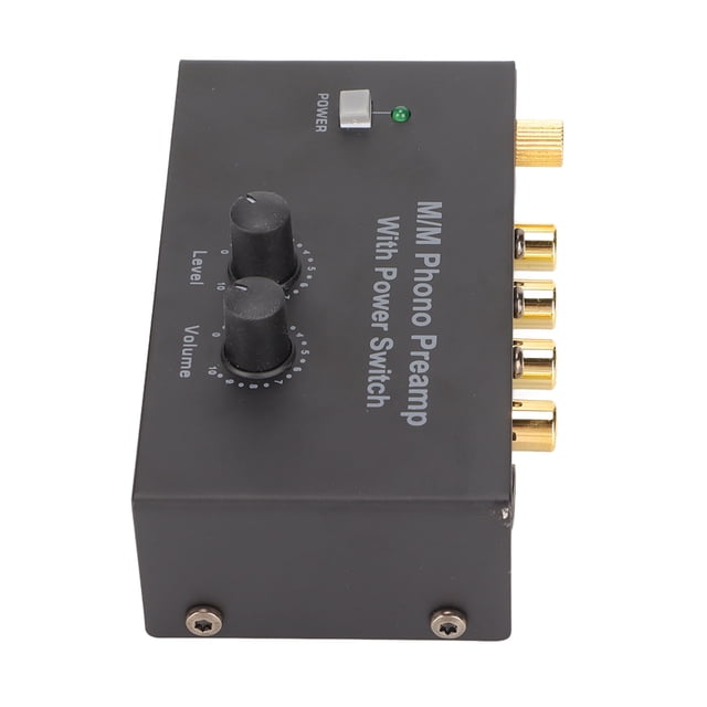 Preamplificador De Tocadiscos De Fono, Preamplificador De Fono Electrónico De Doble Ganancia, Funcionamiento Profesional De Bajo Ruido Para Ordenadores Portátiles