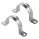 thumbnail image 4 of 2 Stainless Steel U-shaped Pipe Clamps, Half Pipe for Pipe Fittings Pipe Clamp -80mm, 4 of 5