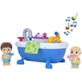 thumbnail image 1 of Set de juego musical CocoMelon para bañarse con 2 figuras que cambian de color, 1 of 9
