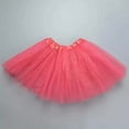 thumbnail image 2 of Ediodpoh Carnival Women's Skirts Long Flowy Ballet Tutu Skirt with Chiffon and Mesh Overlay for Dance Performance and Practice Womens Skirts Watermelon Red One Size, 2 of 4