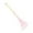 Leaf Rake, variant on Vsenkes Mini Garden Hand Tool Compact Portable Pink Gardening Toy for Beach Planting Leaf Rake
