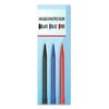6PK PAP2124517 Write Bros. Ballpoint Pen, Stick, Fine 0.8 mm, Red Ink, Red Barrel, Dozen