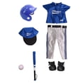 thumbnail image 3 of Blue Baseball Uniform 7pc for 18-Inch Dolls | Dolls Clothes, 3 of 3