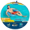 thumbnail image 2 of Silla de piscina SwimWays Spring Float SunSeat azul para adultos, 2 of 8