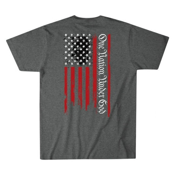 Howitzer Style Men's T-Shirt One Nation Military Grunt MFG