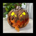 thumbnail image 5 of Escalofriante DecoracióN de Halloween con Forma de Jack-O-Lantern Extensible, Calabaza Parlante con Ojos Brillantes, Boca RetráCtil, Sonido de Terror, 5 of 5