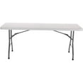 thumbnail image 2 of Global Industrial 72" Plastic Folding Table, White, 2 of 4