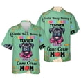 thumbnail image 3 of Kinda Busy Being Kindergarten Teacher and Cane Corso Mom Hawaiian Shirt Breathable Summer Unisex Merch Italian Mastiff Dog Lover Gifts Idea - 02005, 3 of 6